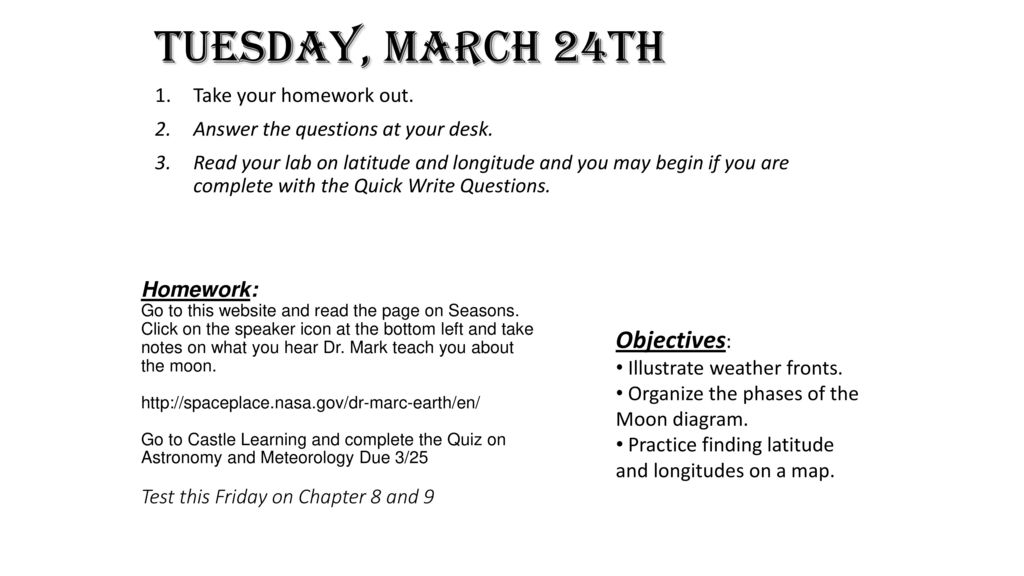 Astronomy homework answers quick